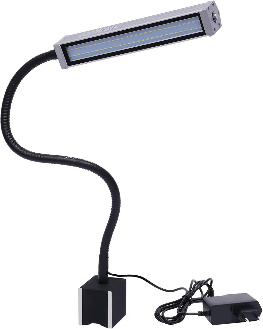 10W Maschinenlampe - Magnetfuss Magnetische 60 LED-Perlen- Drehmaschine Lampe Flexibel Wasserdicht A