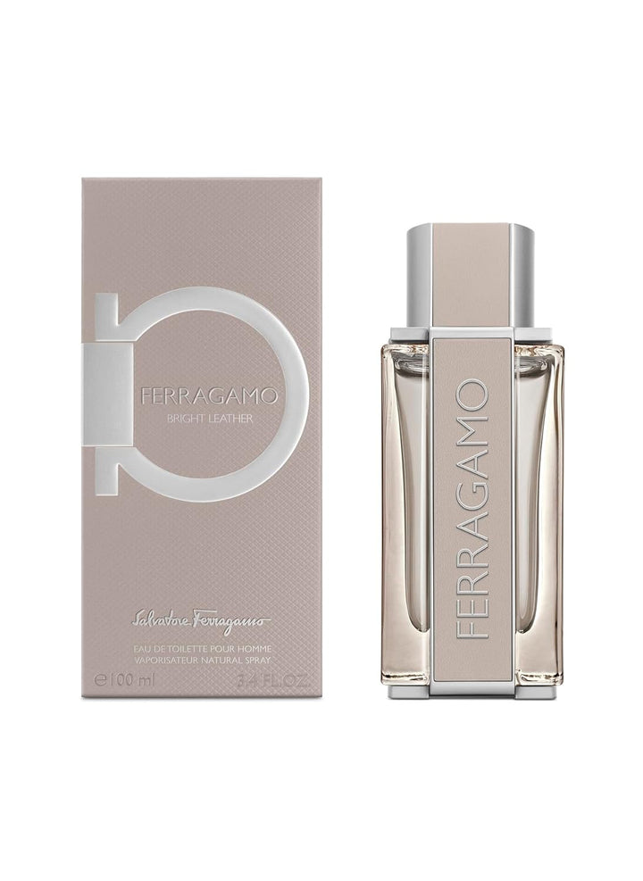 Ferragamo Bright Leather EdT, Linie: Bright Leather, Eau de Toilette für Herren, Inhalt: 100ml