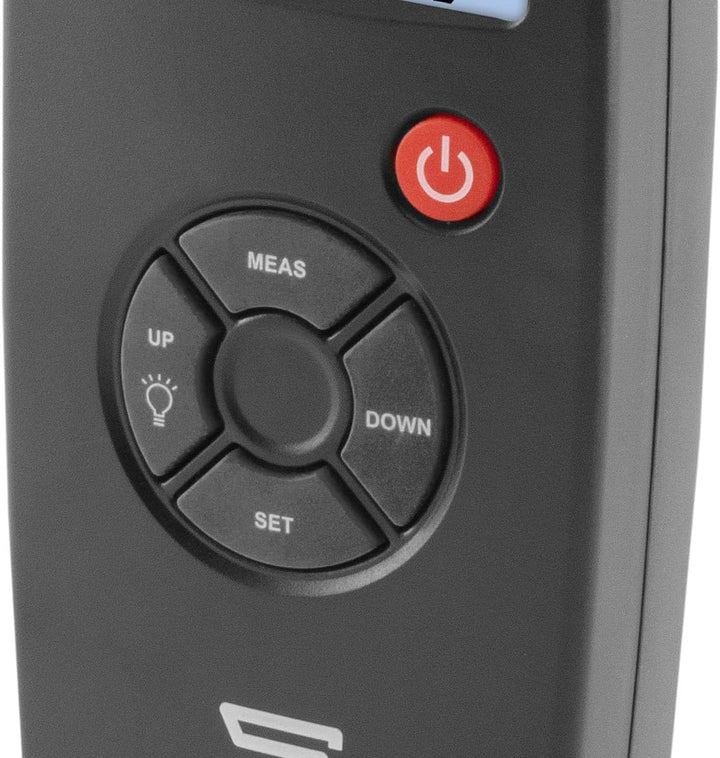 STAHLWERK FM-100 ST Profi Feuchtigkeitsmessgerät mit 40 mm Messtiefe und Kugelkopf, präziser Feuchti