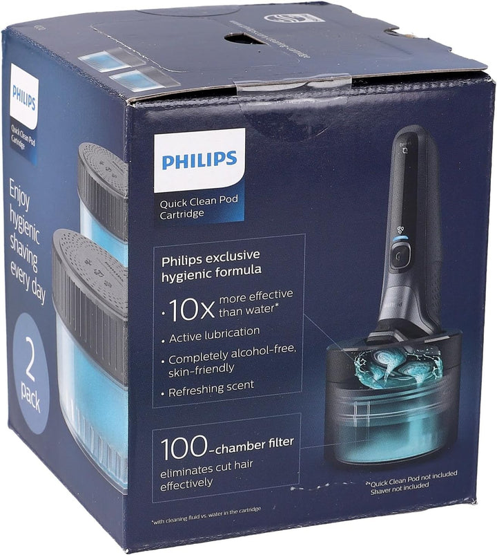 Kompatibel/Ersatz für PHILIPS Personal Health CC12/50 Reinigungskartusche Set PHILIPS für QuickClean
