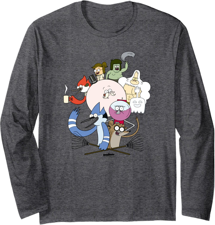 Regular Show Regular Cast Langarmshirt