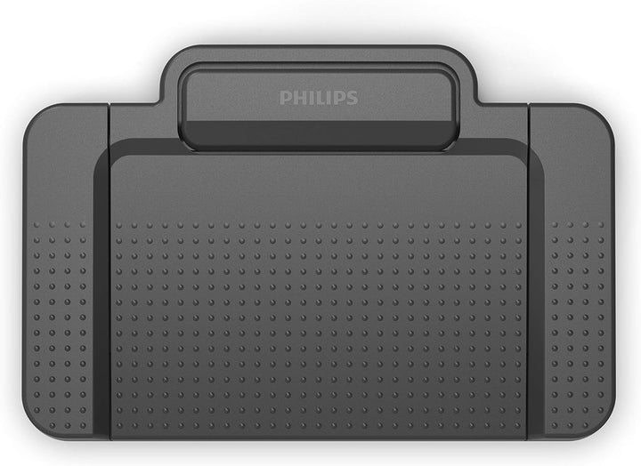 Philips LFH7277/08 SpeechExec Transkriptionsset, ergonomischer USB-Fussschalter ACC2330, Stereo-Unte