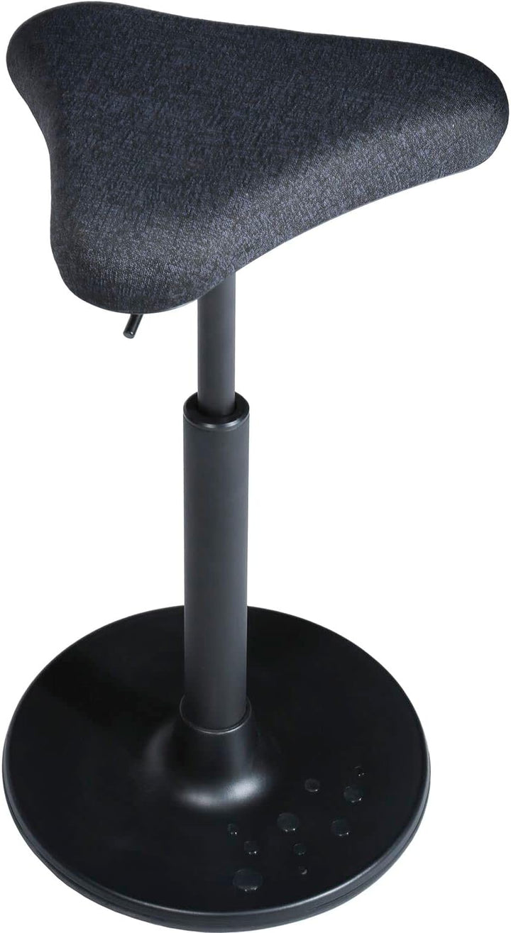 Topstar Sitness H1, Arbeitshocker, Stehhilfe, Drehhocker, höhenverstellbar, Stoffbezug Polyester, sc