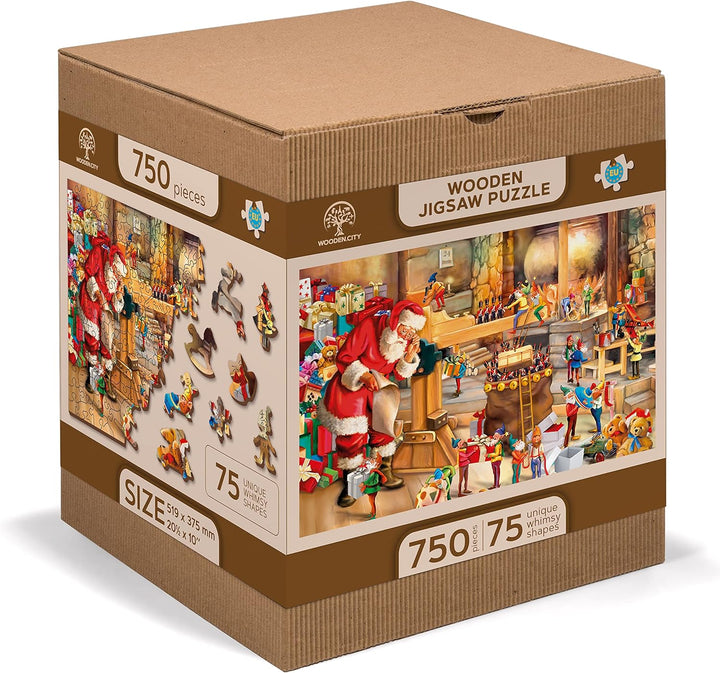 WOODEN.CITY XM 750-0049-XL Puzzle, blau/lila