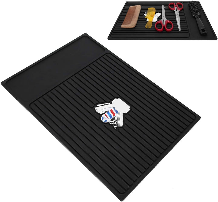 Silikon Anti-Rutsch-Schönheitssalon Tischmatte Haarschneidemaschine Organizer Pad Hitzebeständige Fr