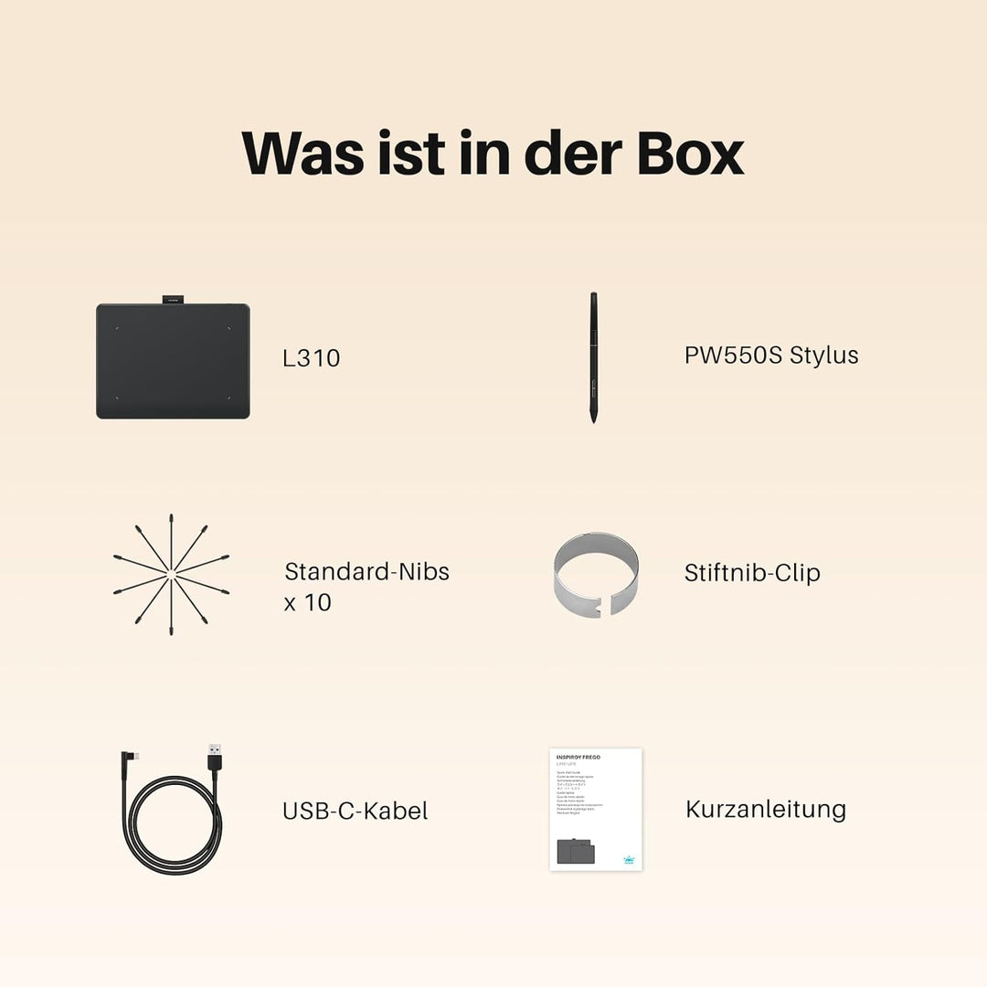 HUION Inspiroy Frego S Bluetooth-Grafiktablett, PenTech 3.0+, 6,3 x 3,9 Zoll grosses Zeichentablett