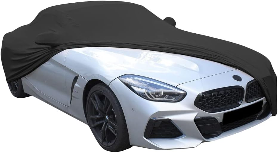 Indoor Autoabdeckung kompatibel mit BMW Z4 G29 mit Spiegeltaschen SUPER Soft Stretch