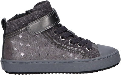 Geox Mädchen J Kalispera Girl I Sneakers 33 EU Grau, 33 EU Grau