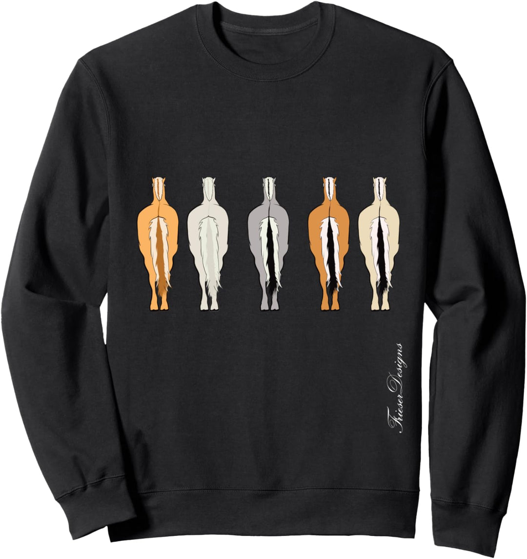 Fjord Falben Rotfalbe, Graufalbe Norwegisches Fjordpferd Sweatshirt