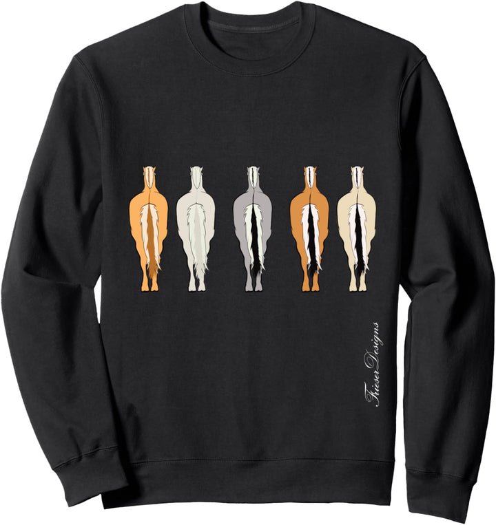 Fjord Falben Rotfalbe, Graufalbe Norwegisches Fjordpferd Sweatshirt