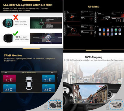 Erisin 8.8 Zoll 8-Kern Android 12.0 GPS Autoradio CarPlay Navi für BMW 3er E90 E91 E92 E93 5er E60 E