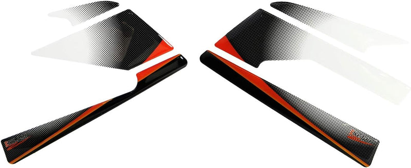 BIKE-label Seitentank Pad Orange kompatibel für KTM 390 Duke 800441