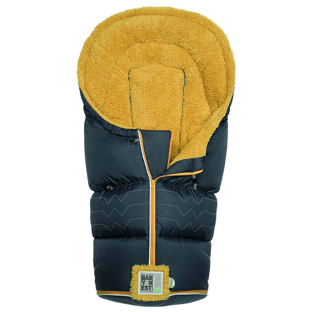 Odenwälder Fusssack Babyfusssack für Kinderwagen, Buggy, Sportwagen Lo-Go Classic mustard, mustard
