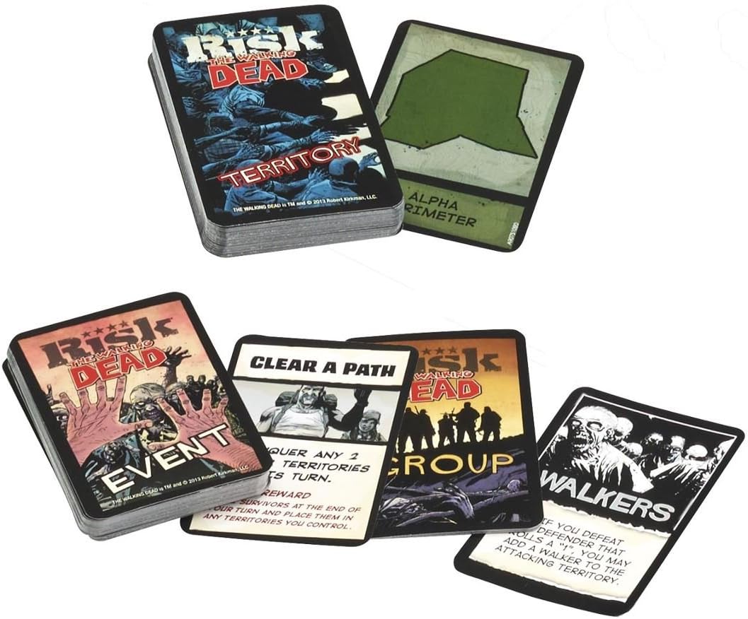 The Walking Dead Risk Board Game Mehrfarbig, Mehrfarbig