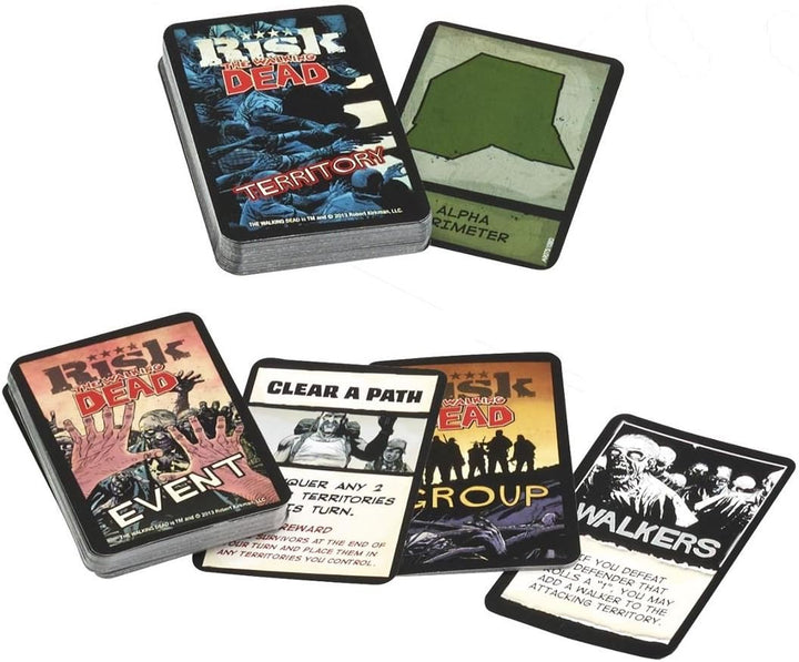 The Walking Dead Risk Board Game Mehrfarbig, Mehrfarbig