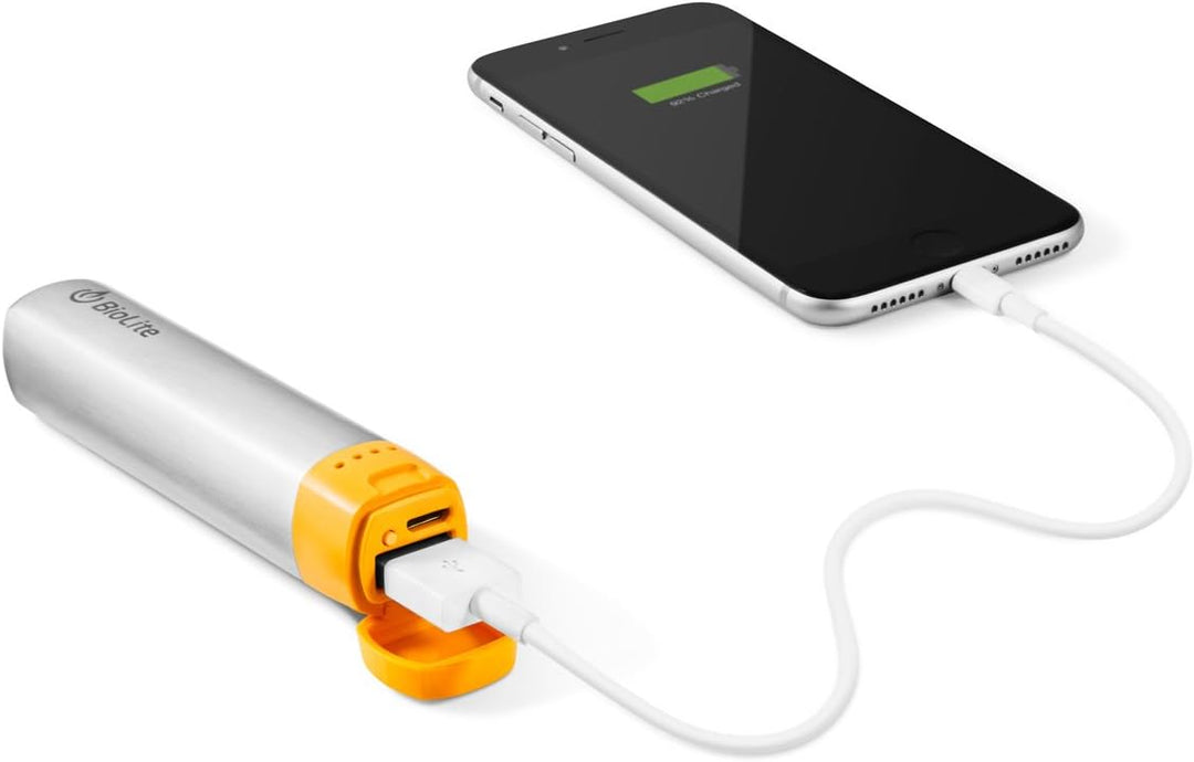 Biolite Charge 10 Wetterfeste Tragbare Powerbank, 2600mAh, USB