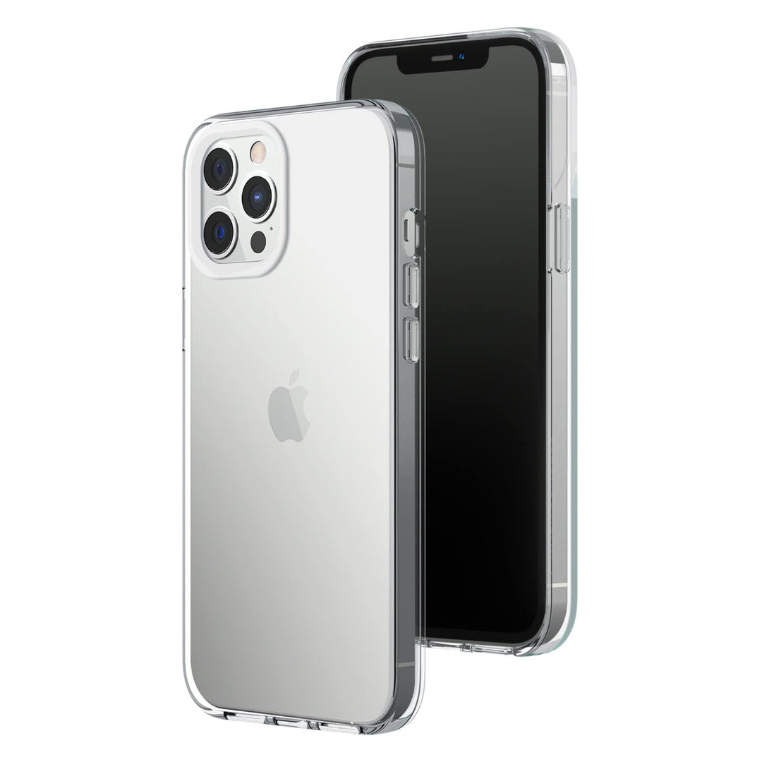 RhinoShield Crystal Clear Case kompatibel mit [iPhone 12 Pro Max] | Fortschrittliche Vergilbungsresi
