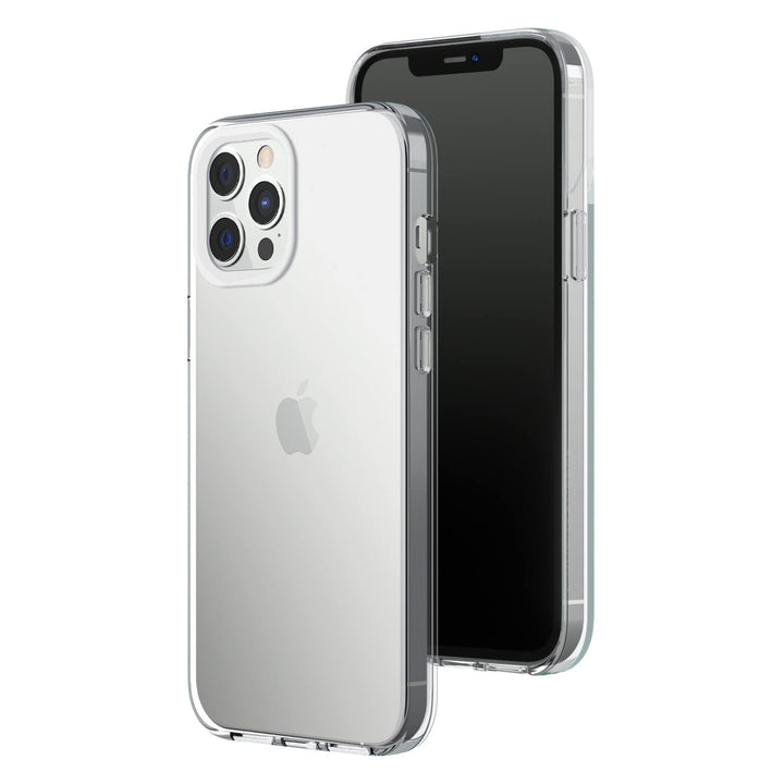 RhinoShield Crystal Clear Case kompatibel mit [iPhone 12 Pro Max] | Fortschrittliche Vergilbungsresi
