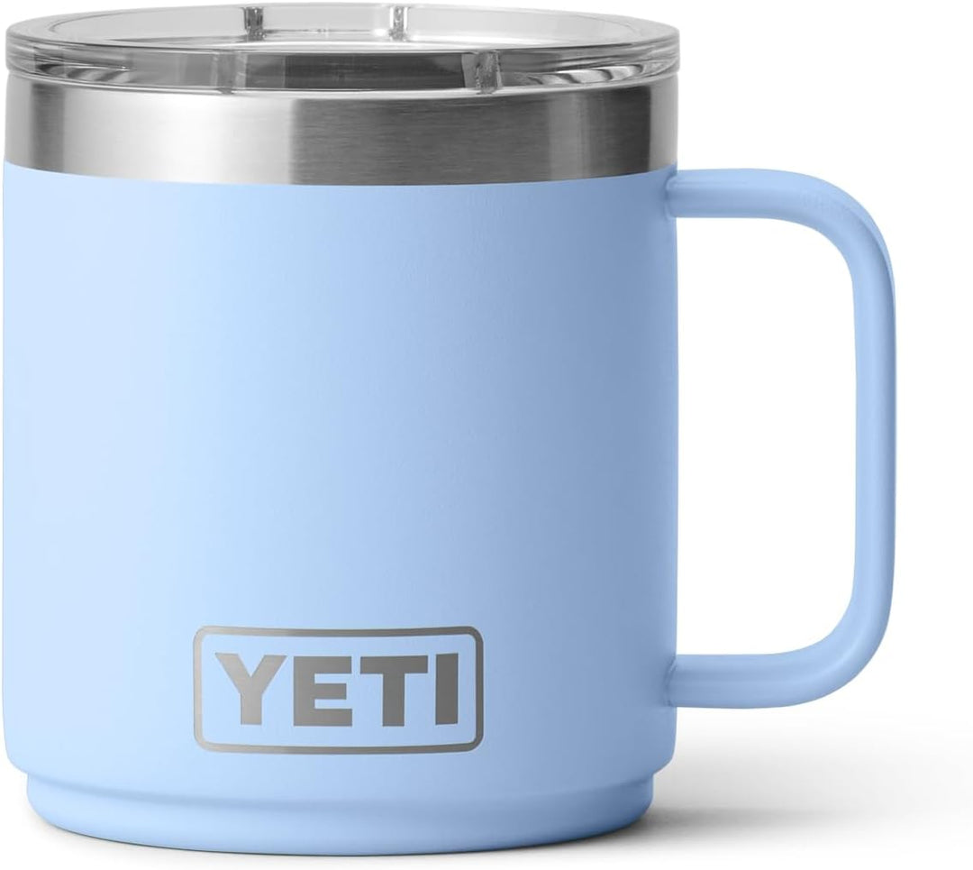 YETI Rambler Tasse, Edelstahl, Big Sky Blue, 10 oz (296 ml), Big Sky Blue