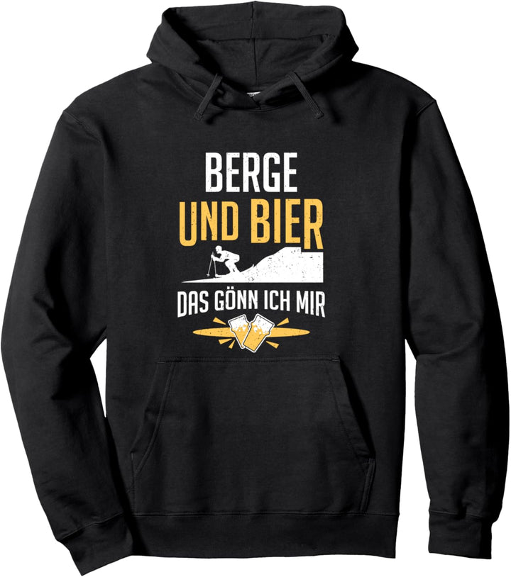 Lustig Ski Fahren Skifahrer Berge Und Bier Das Gönn Ich Mir Pullover Hoodie