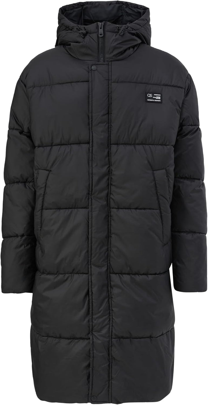 Q/S by s.Oliver Herren Outdoor Mantel L Schwarz, L Schwarz