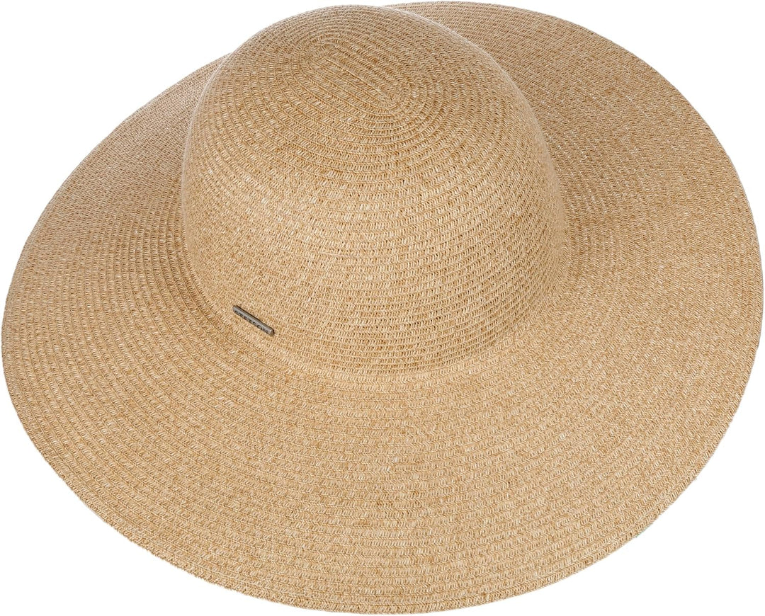 Stetson Livetta Toyo Schlapphut Damen - Aus Toyo-Stroh (100%) - Mit Schweissband - Extrabreite Kremp