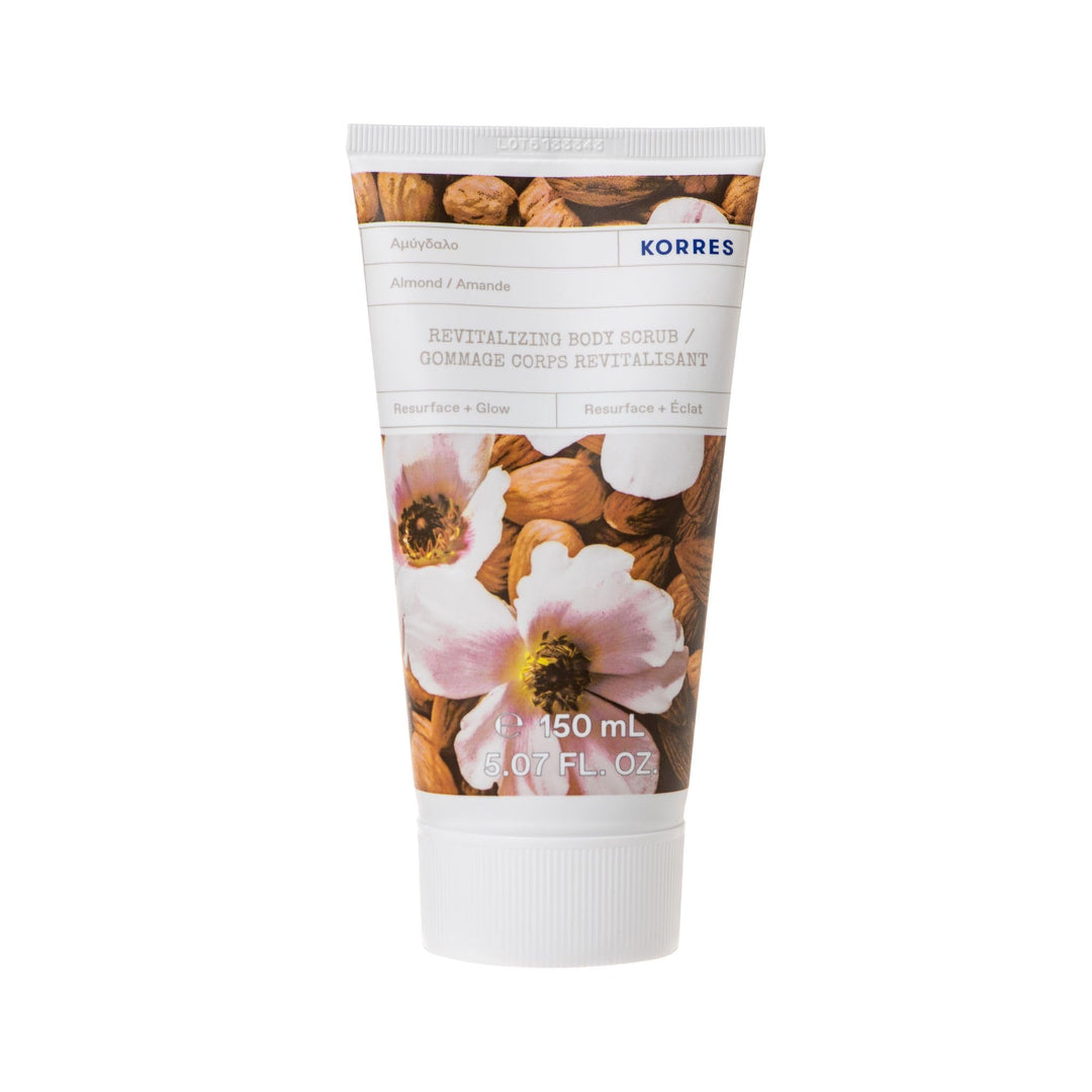 KORRES Revitalisierendes Körperpeeling Almond, Natürliches Peeling mit Mandelöl & 3 physikalischen P