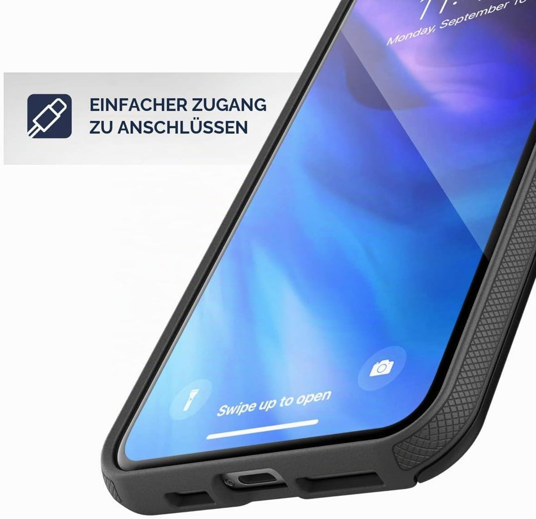 Encased Wallet Hülle für iPhone 11 mit Kartenfach – Ultra Durable Schutzhülle Handyhülle Stossfest C