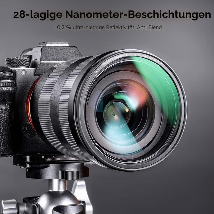 K&amp;F Concept Magnetic Filter Set Nano X-Serie 52mm Magnetisches Schnellwechsel System Quick Swap Syst