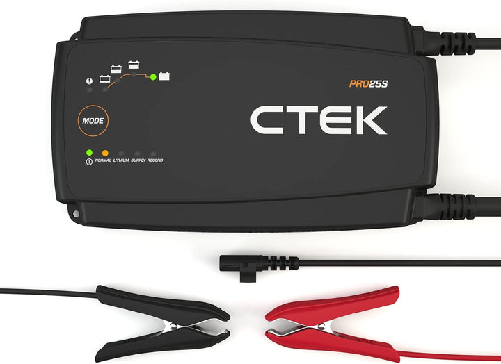 CTEK PRO25S, 25A, Batterieladegerät 12V Und Stromversorgung & CS Storage CASE strapazierfähige und l