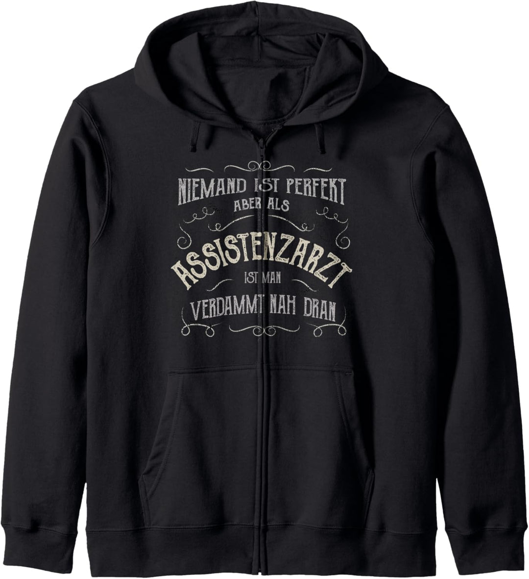 Lustiger Spruch - Beruf Assistenzarzt Kapuzenjacke