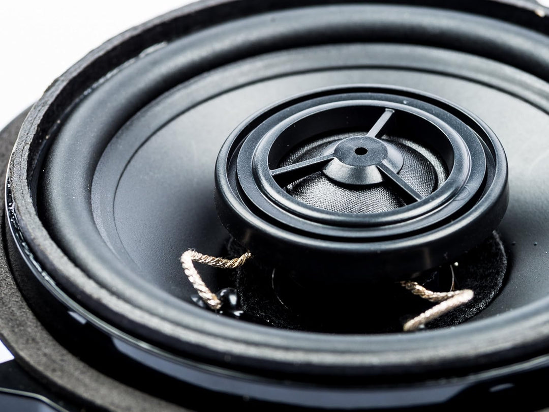 PG Audio BM-4, 10 cm Koaxial Lautsprecher passend für BMW 1er (E81, E82, E87, E88), 3er (E90, E91, E