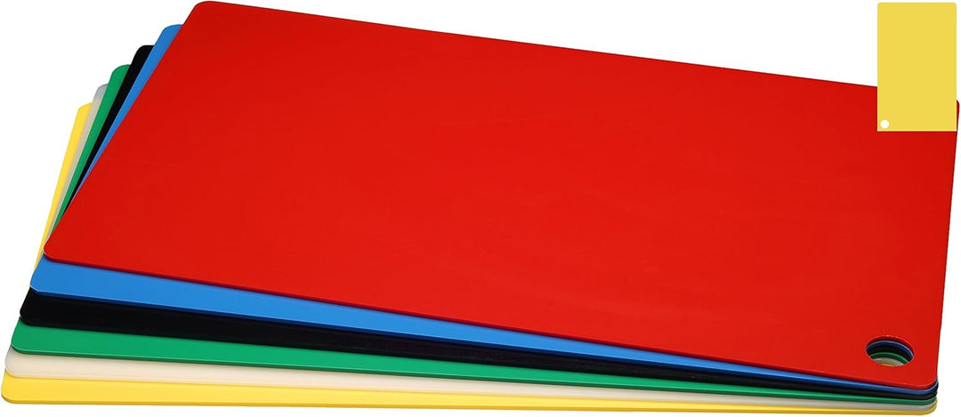 Schneidbrettauflagen, Top Board Set HACCP 3 x GELB, für GN 1/1 53x32,5 cm, 3 mm stark