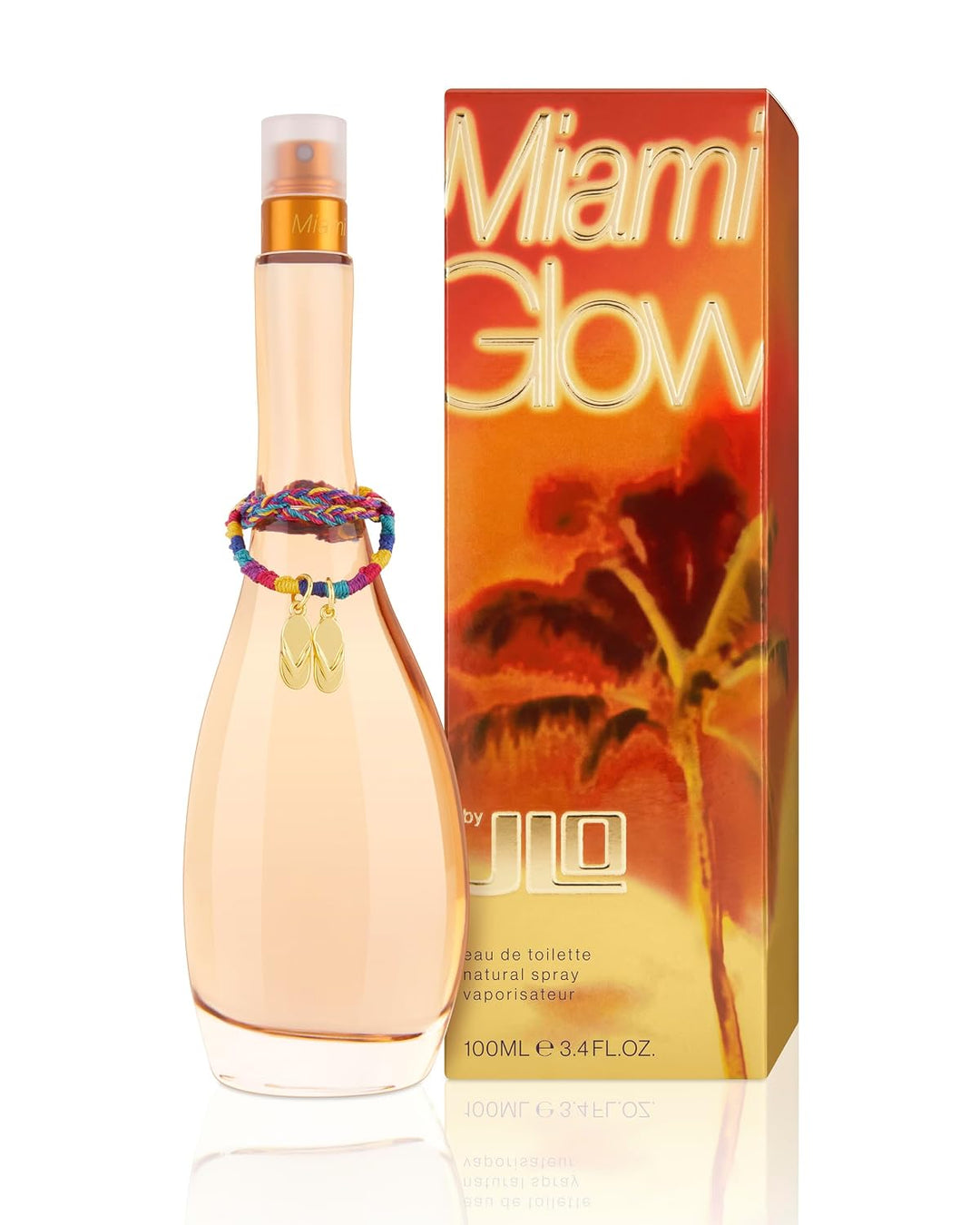 Jennifer Lopez Miami Glow Eau de Toilette, Spray, 100 ml, feiner Duft eines zugelassenen Fachhändler