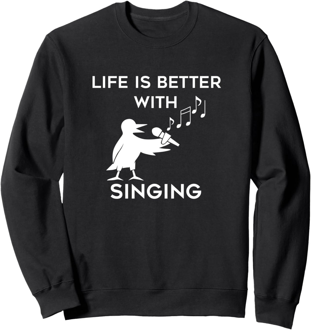 Gesangslehrer Leben mit Gesang Vocal Coach Sweatshirt