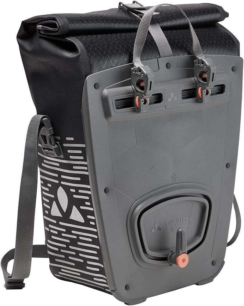 VAUDE Aqua Back Luminum Single II - 1 Hinterradtasche (24 Liter) - wasserdicht - Made in Germany Ein