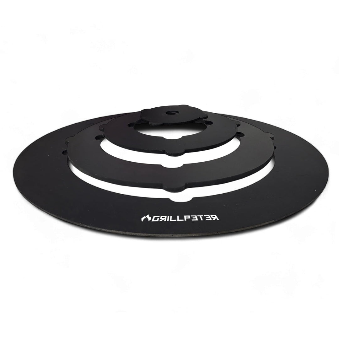 Adapterplatte für Utschak Kochplatte aus Stahl 4mm (Ø 40), Ø 40