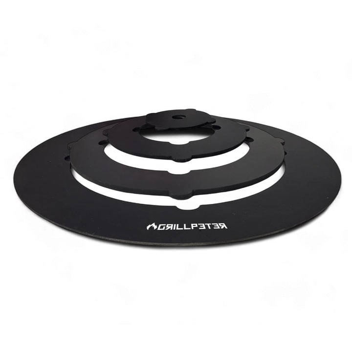 Adapterplatte für Utschak Kochplatte aus Stahl 4mm (Ø 40), Ø 40