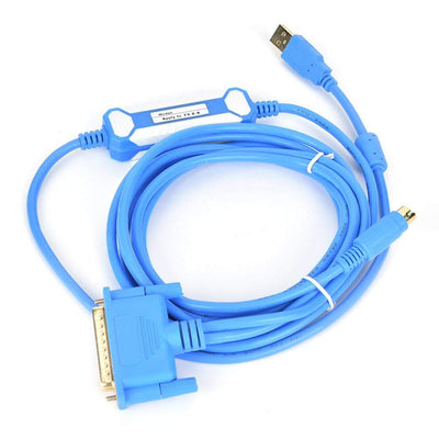 SPS-Programmierkabel, blau USB-SC09 SPS Datenkabel aus reinem Kupfer Download Line für Mitsubishi 3