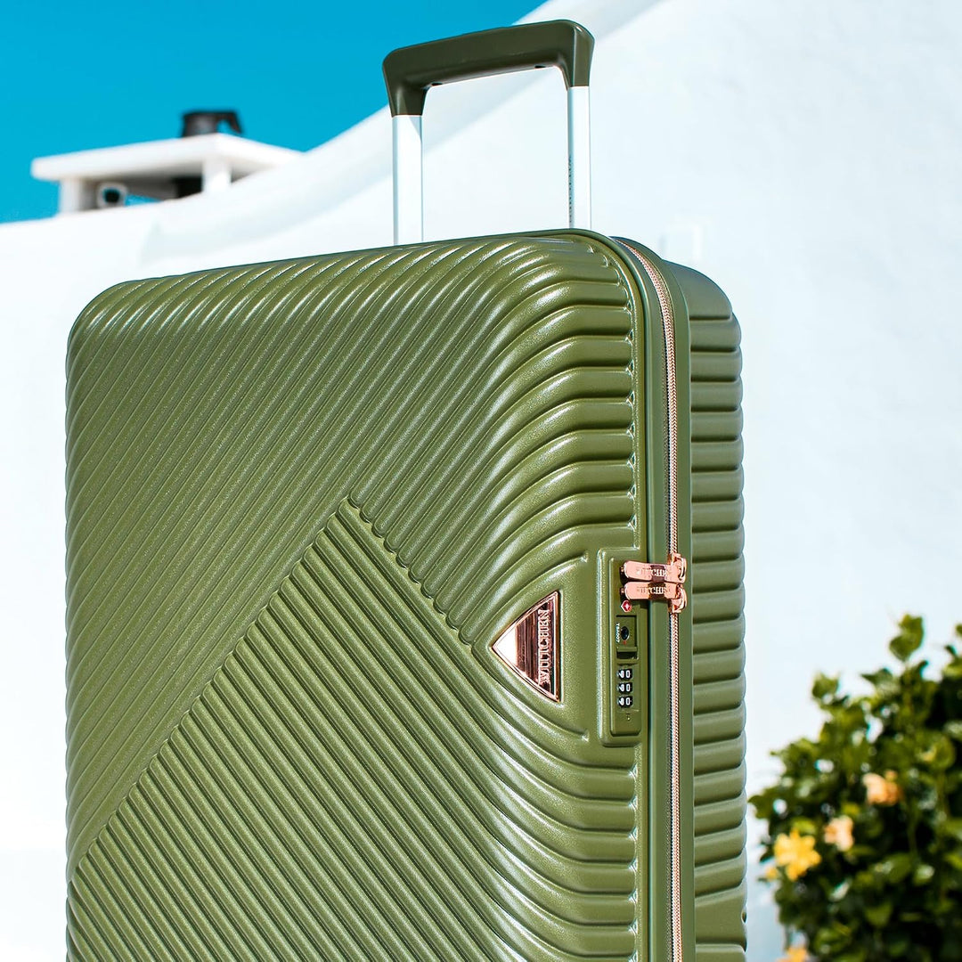WITTCHEN GL Style Line | Reisekoffer Handgepäck Kabinengepäck Rollkoffer Hartschale aus Polycarbonat