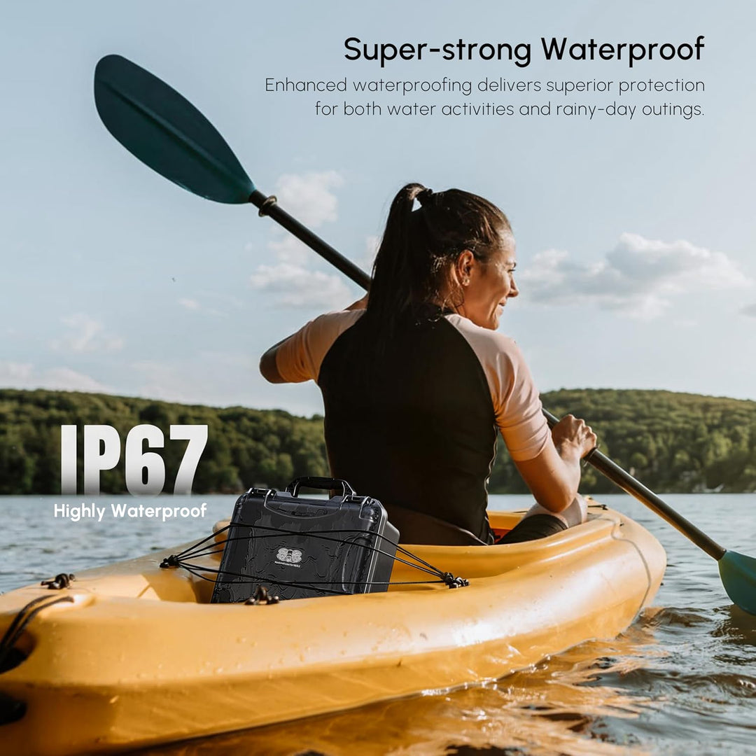 STARTRC Neo 2 Koffer,wasserdichte Hartschalen Tasche für DJI Neo 2 Fly More Combo Zubehör für RC-N C