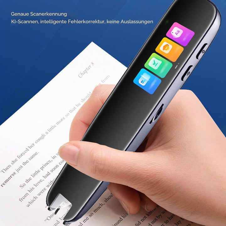 Übersetzungs-Scanstift, Kabelloser Scan-Reader-Stift, Lesestift für Legasthenie, Sprachübersetzer, D