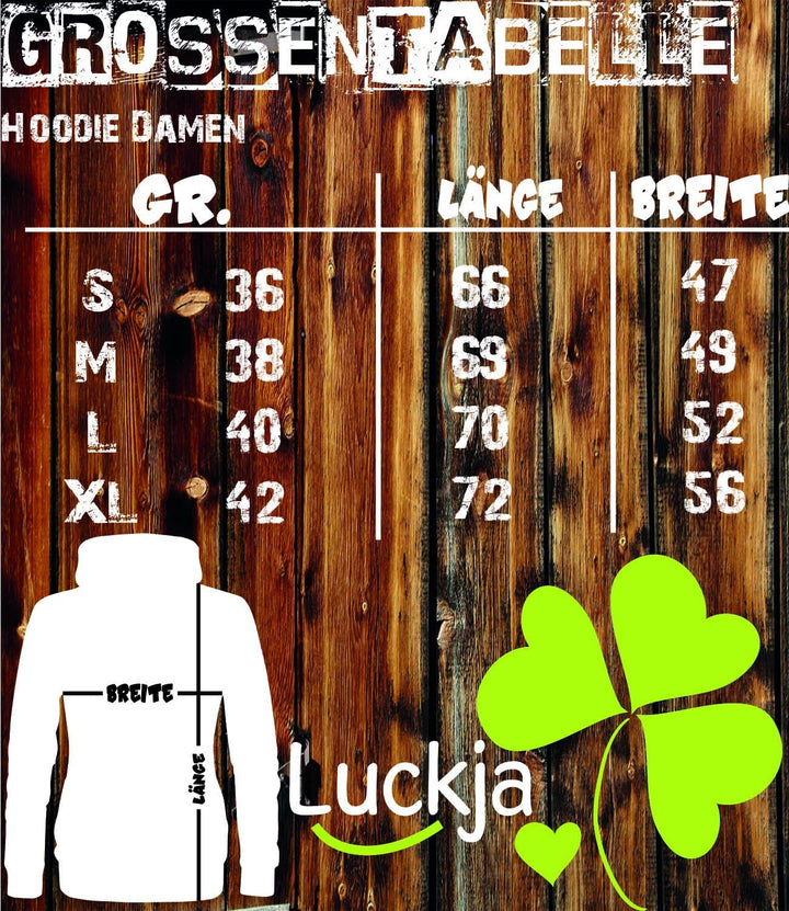 Luckja Dortmund Südtribüne Damen Hoodie Schwarz-Gelb Grösse M