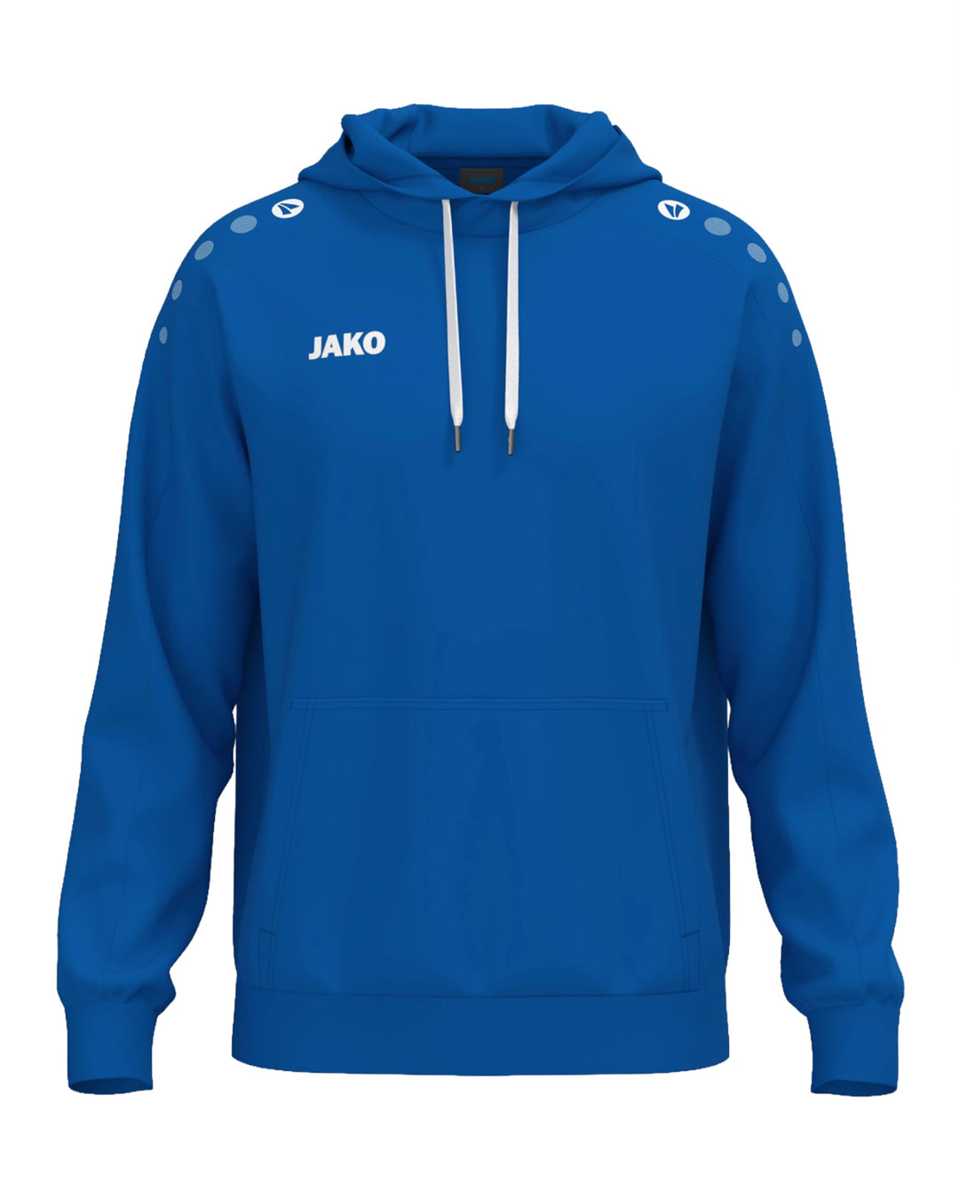 JAKO Kapuzensweat One Cotton Kapuzenpullover Kinder – Sweater für Sport, Freizeit und Team-Veredelun