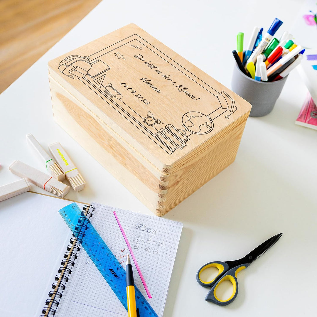 Creative Deco Personalisiert Einschulung Geschenk | Junge/Mädchen Schulanfang Geschenke | Einschulun