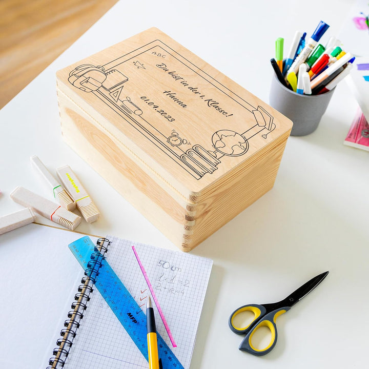Creative Deco Personalisiert Einschulung Geschenk | Junge/Mädchen Schulanfang Geschenke | Einschulun