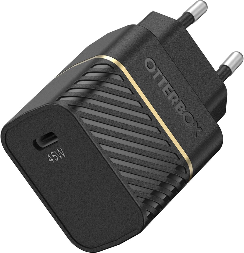 OtterBox USB-C PD GaN EU Ladegerät 45W, USB-C Schnellade Gerät für Smartphone und Tablet, Sturzgesch