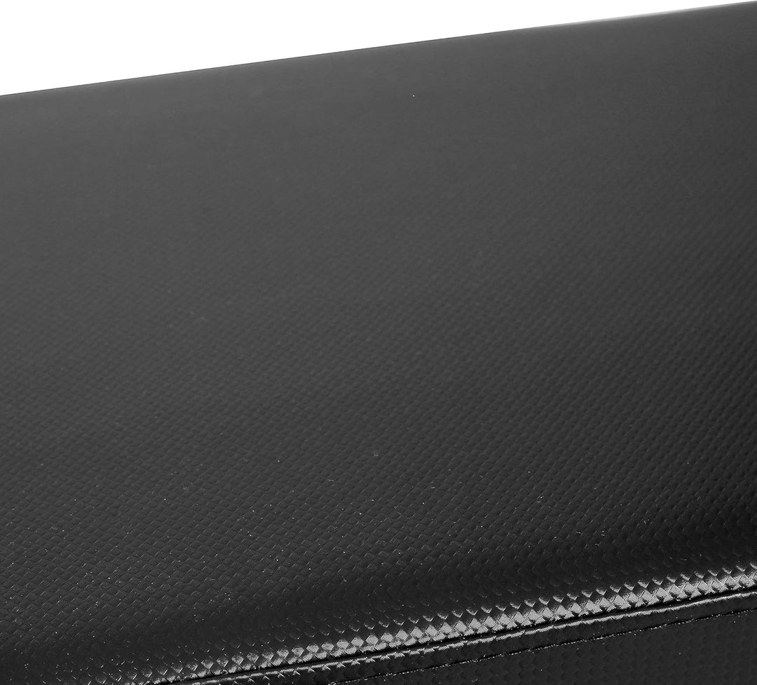 Wiltec Flachbank 1050 x 380 x 460 mm mit Hantelablage und Polster, Hantelbank für Muskel- und Kraftt