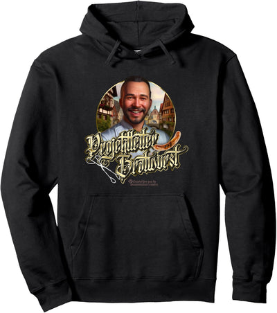 Grill Grillsprüche Design Projektleiter Bratwurst Grill Pullover Hoodie