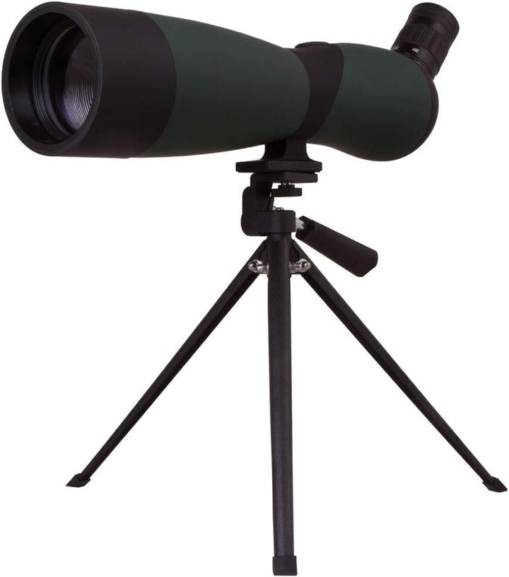 Levenhuk Blaze Base 70 Tragbares Spektiv mit BK-7-Glasoptik, Metall-Tischstativ und Tasche zur Beoba
